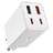 Адаптер питания Baseus, GaN6 Pro USB-2C+2A 65W с каб, White (BAS-P1016270121300) - фото #0, Technodom.kz
