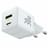 Адаптер питания Baseus, Palm USB-C+A 30W с каб, White (BAS-P1011160A21301) - фото #3, Technodom.kz