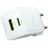 Адаптер питания Baseus, Palm USB-C+A 30W с каб, White (BAS-P1011160A21301) - фото #4, Technodom.kz