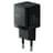 Адаптер питания Baseus, Palm USB-C+A 20W с каб, Black (BAS-P1011160811301) - фото #1, Technodom.kz