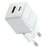 Адаптер питания Baseus, Palm USB-C+A 20W с каб, White (BAS-P1011160821301) - фото #2, Technodom.kz