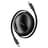 Кабель Baseus, USB-C->C F2D 100W retr.1m, Black (BAS-P1036450011100) - фото #2, Technodom.kz