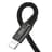 Кабель Baseus, 8pin+C*2+micro FsT 1.2m, Black (BAS-CA1T4-B01) - фото #3, Technodom.kz