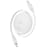 Кабель Baseus, USB-C->C F2P 60W 1m, White (BAS-P1036450021101) - фото #1, Technodom.kz