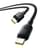 Кабель Baseus, USB-C->C SY 100W 2m, Black (BAS-P1037770411301) - фото #2, Technodom.kz