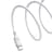 Кабель Baseus, USB-C->C SY 100W 1m, White (BAS-P1037770421300) - фото #3, Technodom.kz