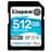 Карта памяти SD Kingston Canvas Go! Plus 512GB Class 10 UHS-I (SDG3/512GB) - фото #0, Technodom.kz