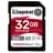 Карта памяти SD 32GB Kingston Canvas React Plus, UHS-II (SDR2/32GB) - фото #0, Technodom.kz