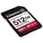 SD 512GB Kingston Canvas React Plus, UHS-II жад картасы (SDR2V6/512GB) - фото #1, Technodom.kz