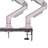 Кронштейн настольный для 1 монитора North Bayou F80-XJ 17"-30" 2-9кг VESA 100 Pink [F80-XJ Pink] - фото #1, Technodom.kz