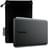Внешний HDD 2.5" 1TB Toshiba Canvio Basics Exclusive USB 3.2 Gen 1 Black [HDTB510MK3AA] - фото #0, Technodom.kz