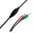 Гарнитура Накладная Delux DLH-4, Black-Red - фото #4, Technodom.kz