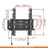 Настенный кронштейн для ТВ до 37"/94см, Barkan, Black (E20B) - фото #2, Technodom.kz