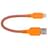 USB кабелі 2.0 - Lightning (MFi), Energеa, 0,16м, Қызғылт сары (CBL-NT-ORG016) - фото #0, Technodom.kz