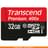 Карта памяти MicroSD 32GB Transcend UHS-I 60MB/s, Class 10 + SD Adapter (TS32GUSDU1) - фото #0, Technodom.kz