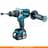 Дрель-шуруповерт аккумуляторная ударная Makita DHP481RTE 18V - фото #0, Technodom.kz