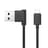 Кабель USB 2.0 - Micro USB (L Shape), HOCO, 1,2м, Черный (UPM10) - фото #0, Technodom.kz