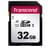 Карта памяти SD 32GB Transcend, TLC, UHS-I, U1 (TS32GSDC300S) - фото #0, Technodom.kz