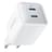 Адаптер питания Anker 2*Type-C 40Вт, PD, White (A2038G21) - фото #0, Technodom.kz