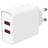 Адаптер питания Neo 2*USB, 36W (PD), White (NEO АА2QC18W) - фото #0, Technodom.kz