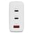 Адаптер питания ttec Trio GAN 120W PD 2 USB-C+USB-A, white (2SCG04B) - фото #1, Technodom.kz