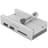 Адаптер USB Hub ORICO to 2*USB 3.0, SD, Silver (MH2AC-U3-SV-BP) - фото #0, Technodom.kz