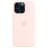 Чехол для iPhone 15 Pro Max, Silicone Case with MagSafe, Light Pink (MT1U3ZM/A) - фото #1, Technodom.kz