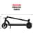 TRIBE BRO BLACK электрлі өздігінен сырғанайтын құрылғысы, 25 км/с, 100кг дейін, 20 км, Қара - фото #2, Technodom.kz