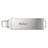 Флеш накопитель USB 3.0+TypeC 128GB Netac U782C - фото #0, Technodom.kz