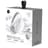 Игровая гарнитура беспроводная Razer Barracuda X 2022, Mercury White (RZ04-04430200-R3M1) - фото #2, Technodom.kz
