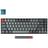 Игровая клавиатура беспроводная Keychron K6 68, RGB, Hot-Swap - Gateron Blue, Black/Gray - фото #0, Technodom.kz