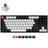 Игровая клавиатура Keychron C1 TKL, RGB, Hot-Swap - Gateron Brown, Black/White - фото #0, Technodom.kz