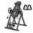 Инверсионный стол ERSPORT Inversion Table Elite 3в1 черный - фото #2, Technodom.kz