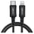 Кабель ACEFAST, USB-C to Lightning aluminum alloy charging data cable(1.8m), black (C4-01 - ACEFAST) - фото #2, Technodom.kz