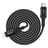 Кабель ACEFAST, USB-C to Lightning aluminum alloy charging data cable(1.8m), black (C4-01 - ACEFAST) - фото #3, Technodom.kz