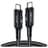 Кабель ACEFAST, USB-C to USB-C 100W aluminum alloy charging data cable, black (C4-03 - ACEFAST) - фото #0, Technodom.kz