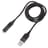 Кабель Type-C + Lightning - Type-C + USB, 3A, NEO, 1м, Черный (Type-C/A - 8pin/C, 1m) - фото #2, Technodom.kz