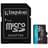 Карта памяти MicroSD 128GB Kingston Canvas Go! Plus, UHS-I 170MB/s, Class 10 (SDCG3/128GB) - фото #0, Technodom.kz
