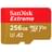 Карта памяти SanDisk Extreme microSDXC 256 ГБ Class 10, V30, A2, U3 (SDSQXA1-256G-GN6MN) - фото #1, Technodom.kz