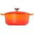 Кастрюля 24см чугун Оранжевая лава S LE CREUSET 21177240902430 - фото #2, Technodom.kz