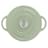 Кастрюля с крышкой 25см зеленая Lov (чугун) Tefal E2580404 - фото #1, Technodom.kz