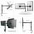 Кронштейн для 2х мониторов 10"-32",Onkron (D221E Black) - фото #1, Technodom.kz