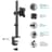 Кронштейн для монитора 10"-34",Onkron (D101E Black) - фото #2, Technodom.kz