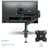 Кронштейн-газлифт для монитора 13"-34",Onkron (G100 Black) - фото #2, Technodom.kz