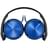 Наушники Накладные Sony MDR-ZX310AP, Blue - фото #3, Technodom.kz