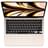 Ноутбук Apple MacBook Air 13 Starlight 2024 M3 / 8ГБ / 256SSD / 13,6 / Mac OS Sonoma / (MRXT3RU/A) - фото #1, Technodom.kz