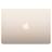 Ноутбук Apple MacBook Air 13 Starlight 2024 M3 / 8ГБ / 256SSD / 13,6 / Mac OS Sonoma / (MRXT3RU/A) - фото #2, Technodom.kz