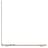 Ноутбук Apple MacBook Air 13 Starlight 2024 M3 / 8ГБ / 256SSD / 13,6 / Mac OS Sonoma / (MRXT3RU/A) - фото #4, Technodom.kz