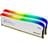 Оперативная память DDR4 DIMM 16GB(8GBx2)/3600MHz Kingston Fury Beast White RGB (KF436C17BWAK2/16) - фото #0, Technodom.kz