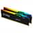 Оперативная память DDR5 DIMM 16G(8x2)/5200MHz Kingston Fury Beast Black RGB EXPO (KF552C36BBEAK2-16) - фото #1, Technodom.kz